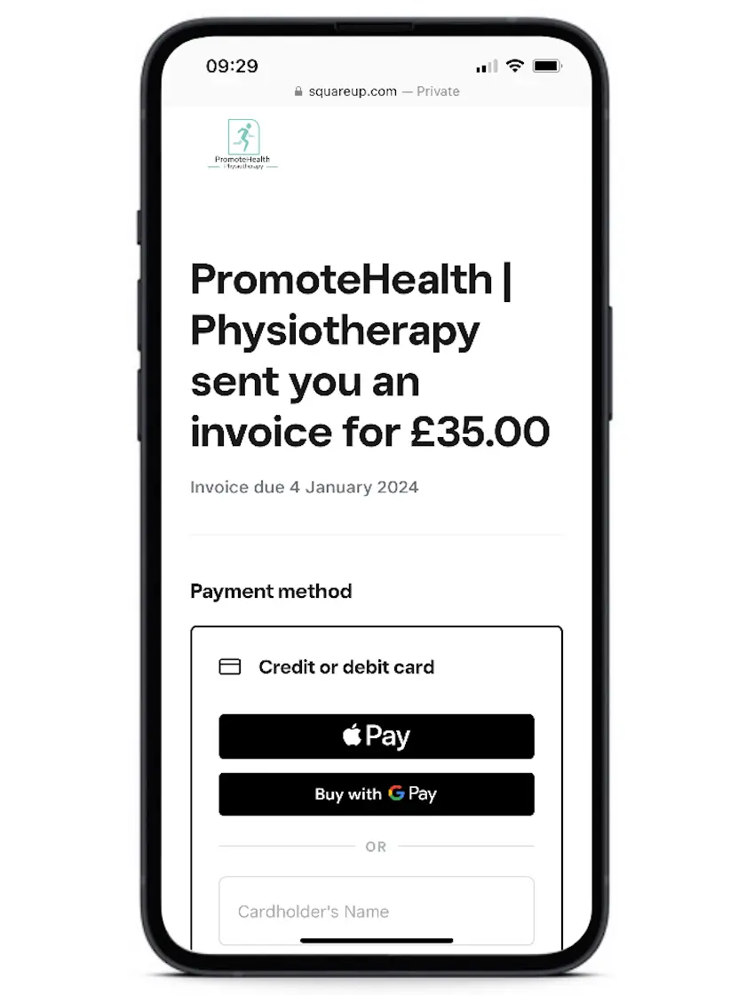Recieve and pay invoice